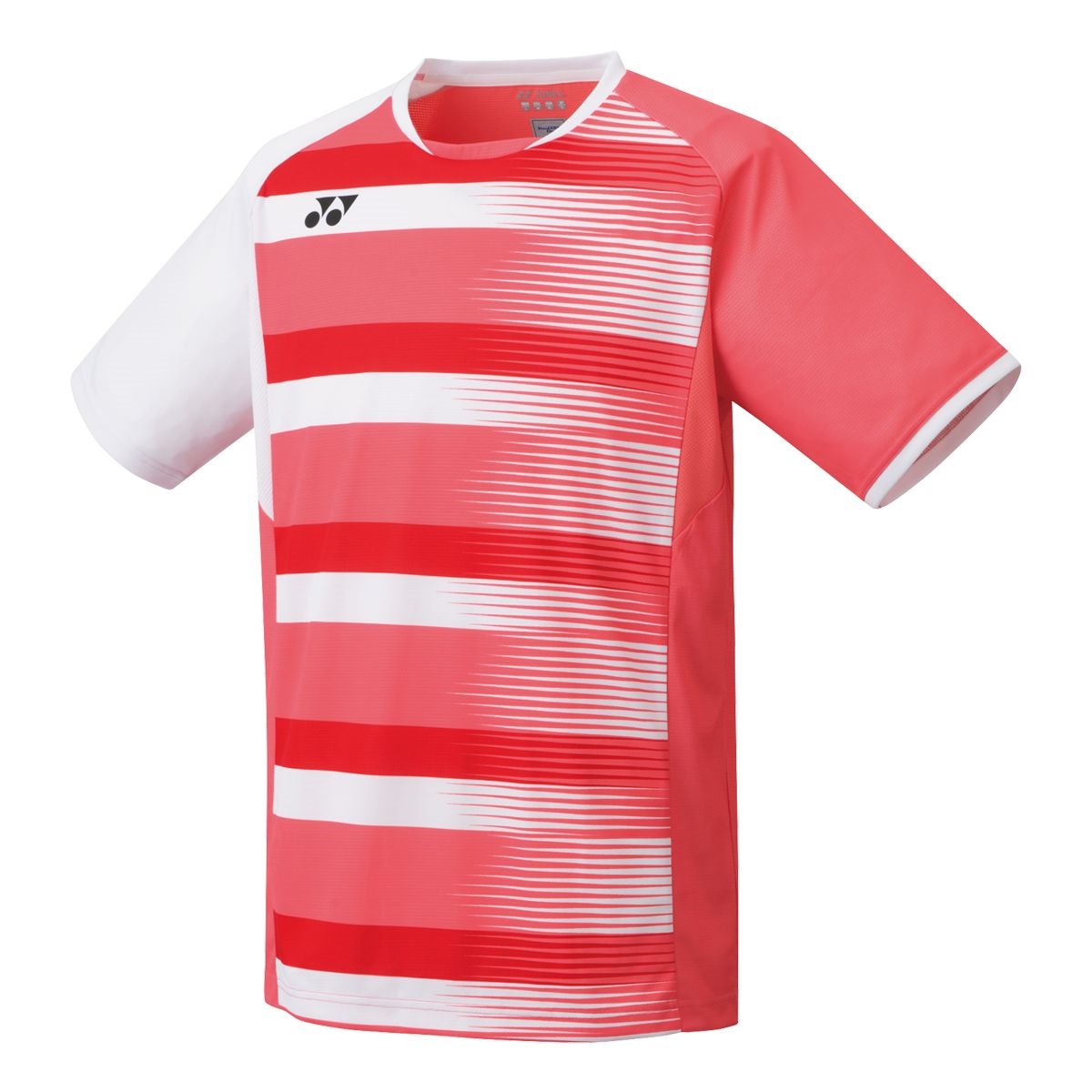 Yonex-Mens-Crew-Neck-Shirt-10394EX-Coral-Red-p