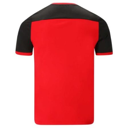 Forza-Check-Junior-T-shirt-Chinese-Red-Junior-badminton-t-shirt