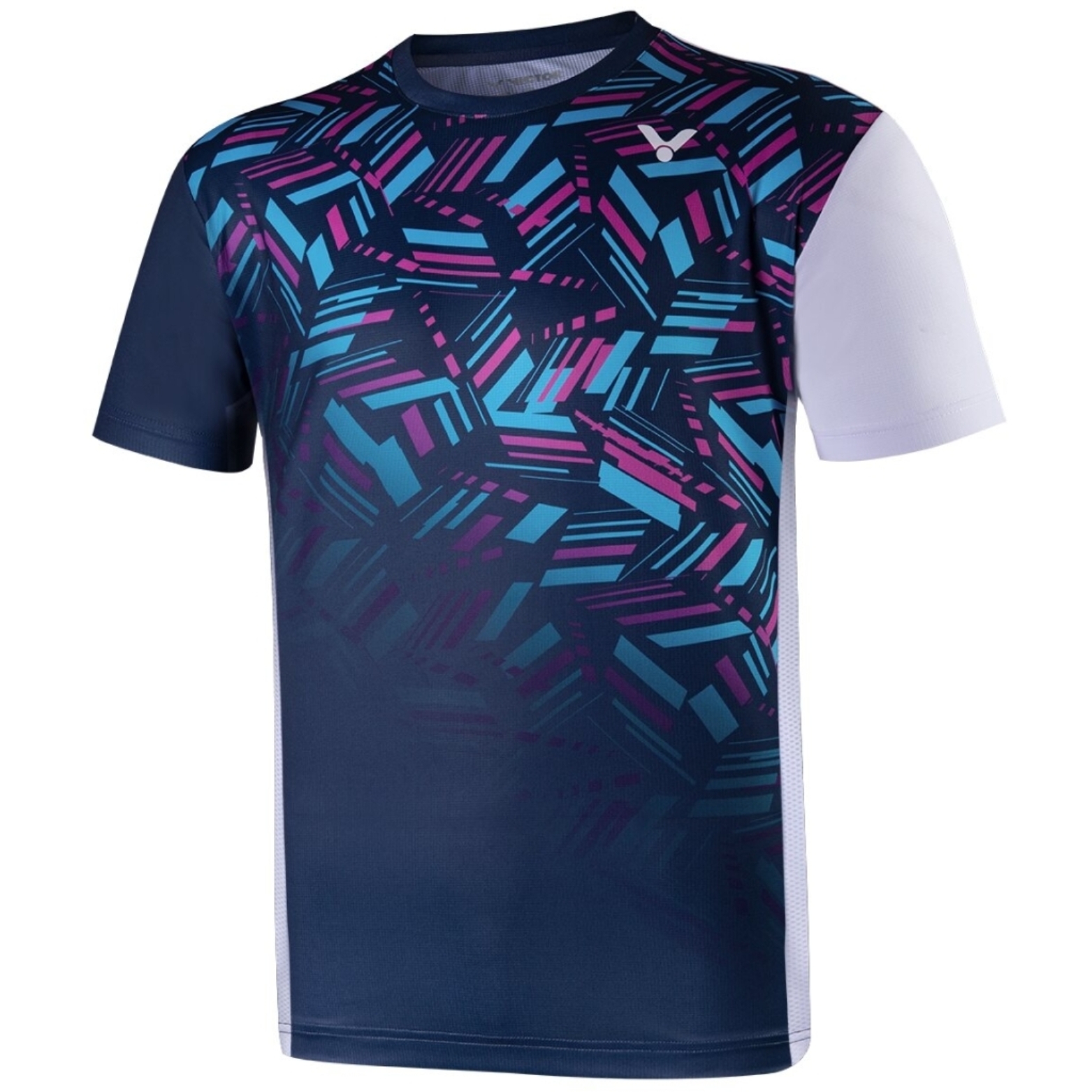 Victor-T-25001-T-shirt-Blue-herre-tee