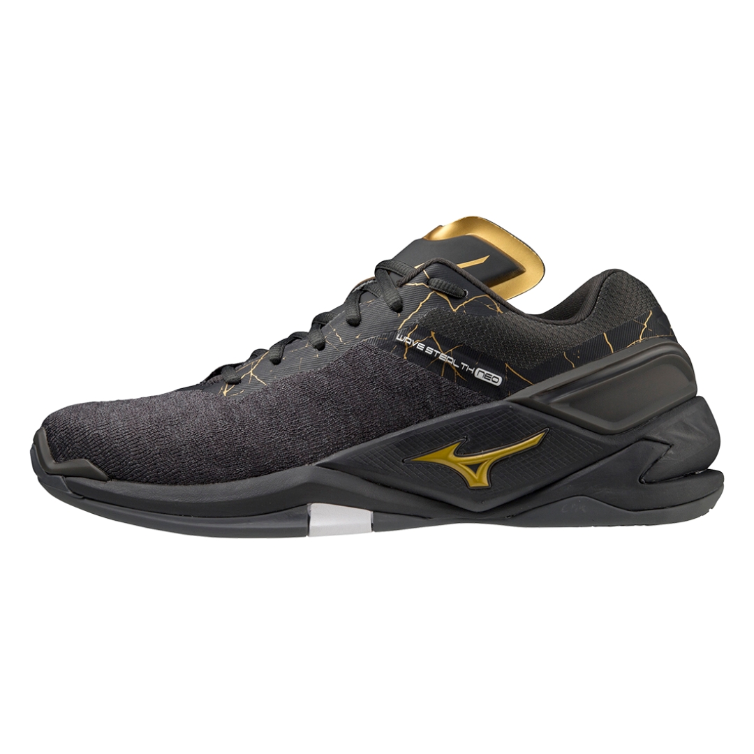 Mizuno-Wave-Stealth-Neo-Black-Oyster-MP-Gold-badmintonsko-2