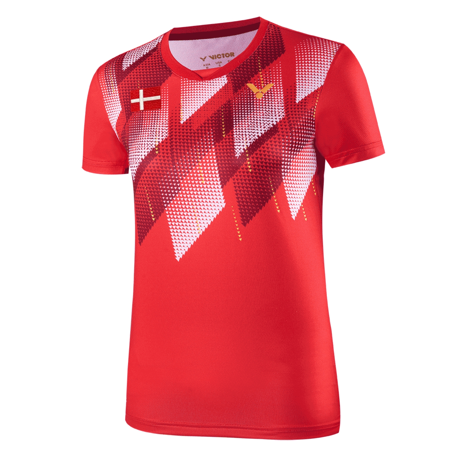 Victor-T-31000D-Women-T-shirt-Red-PSD
