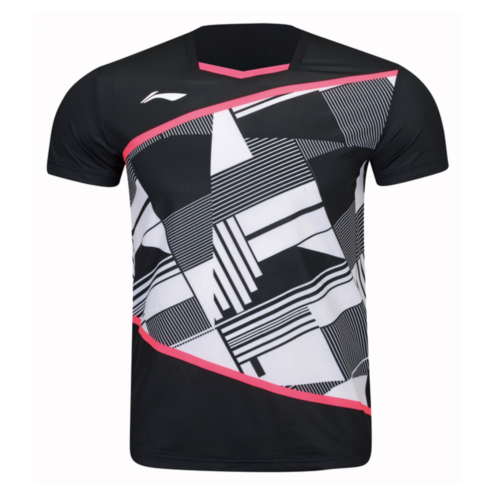 Li-Ning-AAYT065-1-T-shirt-Black-badminton-t-shirt-1
