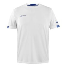 Babolat Play Crew Neck Tee White/White