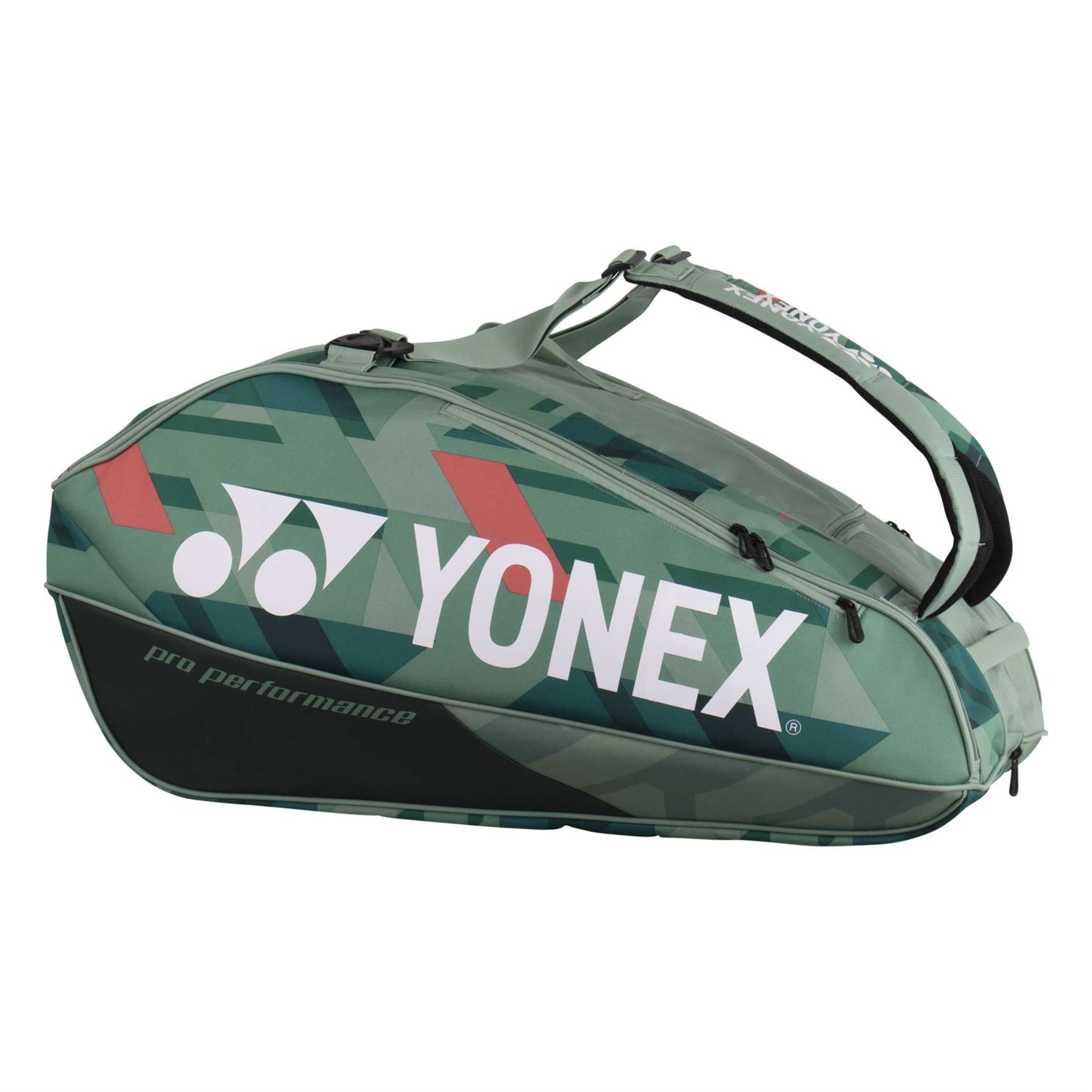 Yonex-Pro-Racket-Bag-924212EX-X12-Olive-Green