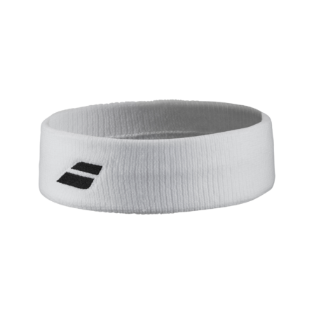 Babolat Logo Headband White/White