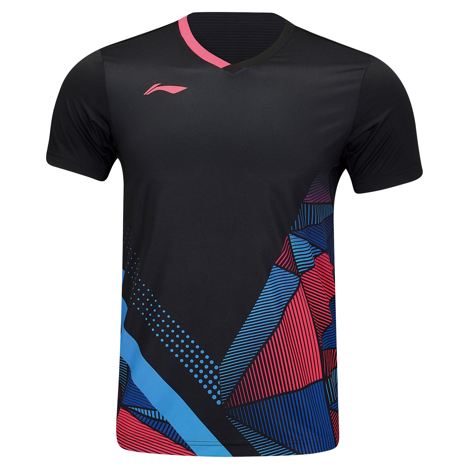 Li-Ning-AAYU129-1-V-Cube-T-shirt-Black