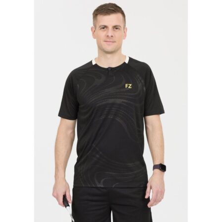 Forza-Azissi-T-shirt-black-Badminton-t-shirt-4