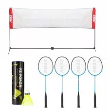ZERV Kit Badminton d’Extérieur Deluxe