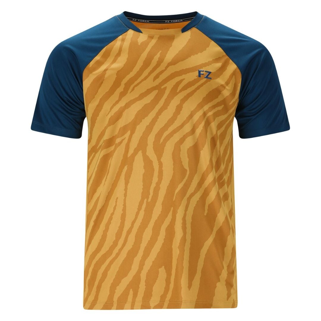 T Shirt FZ PR 2505 Mustard Homme — Badminton Shop