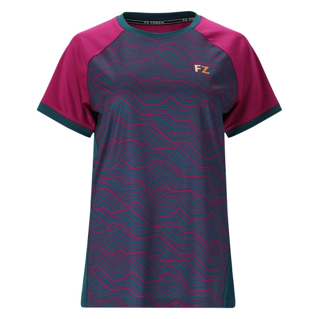 T Shirt FZ PR 2508 Raspberry Radiance Femme — Badminton Shop
