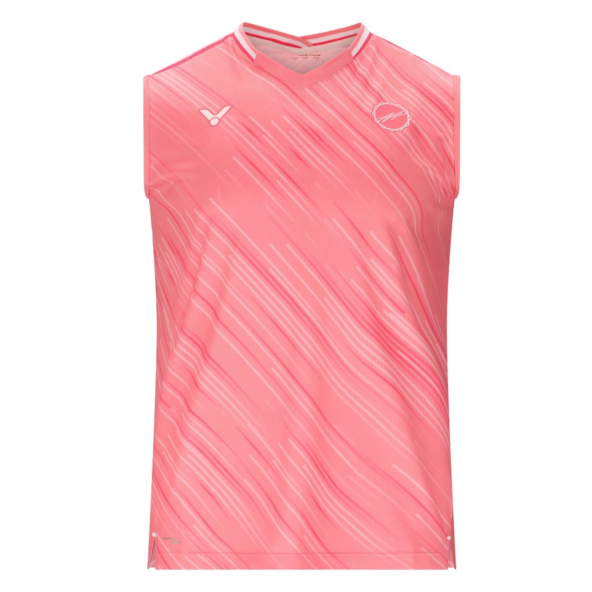 T 65007 AA Sleeveless T Shirt Plumeria Homme
