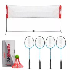 ZERV Kit Badminton d’Extérieur Deluxe